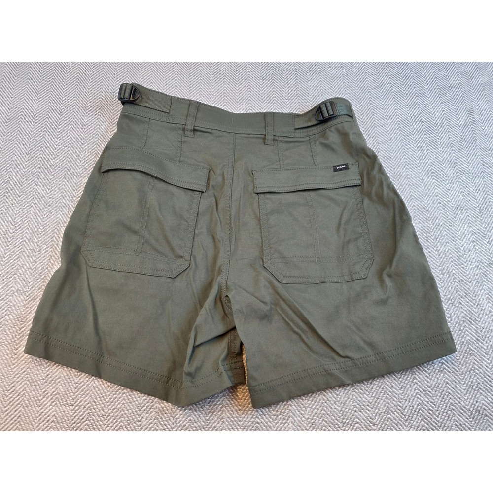 Prana Womens High Rise Standard Hiking Shorts Olive Green Size 4 2082311 - Picture 13 of 13